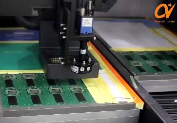 FPC软硬结合板外形切割视频展示